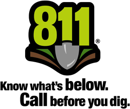 Call 811, Know what's below!