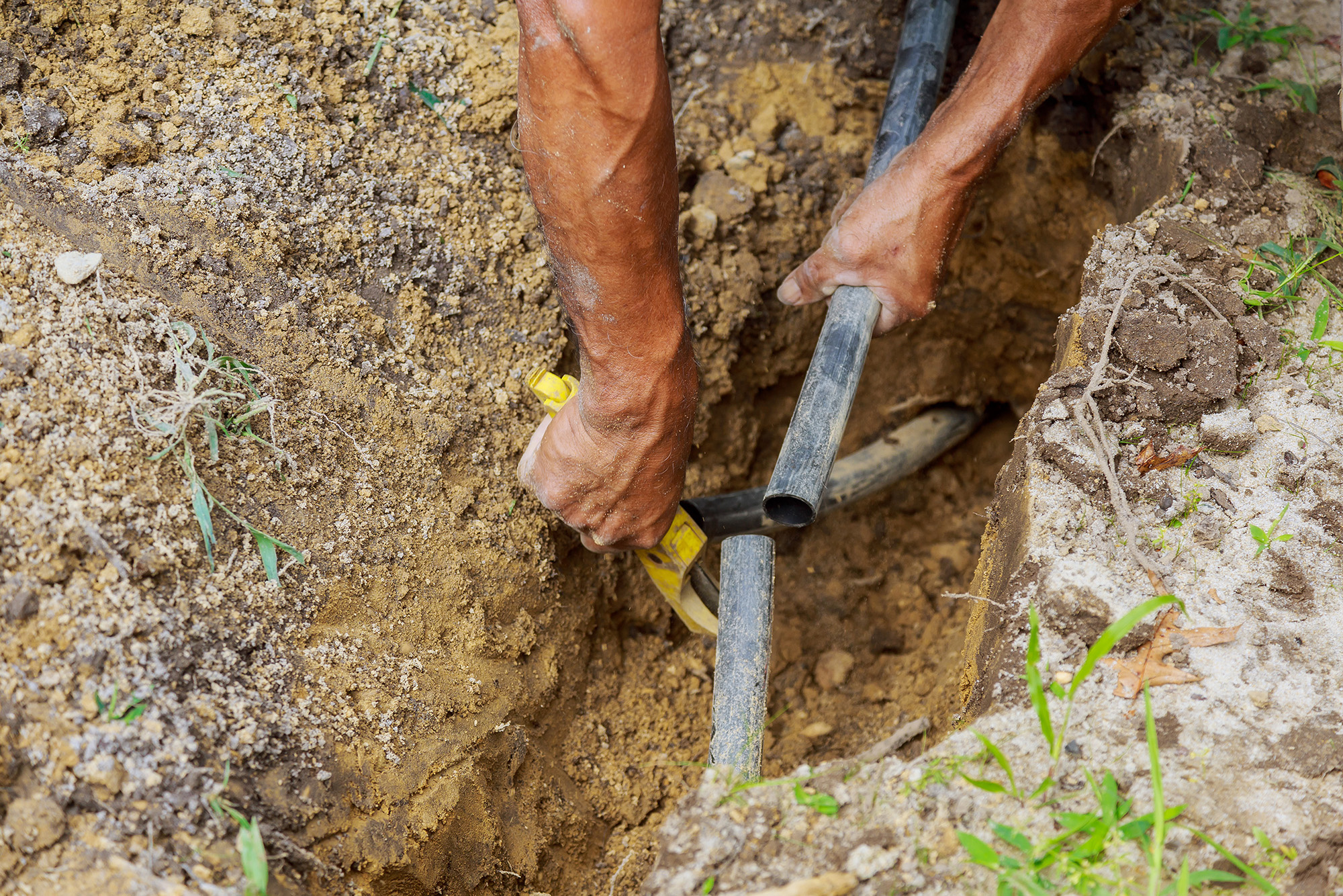 Installing pipe system